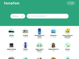 'tonaton.com' screenshot