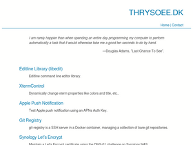 thrysoee.dk