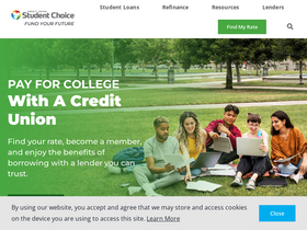 'studentchoice.org' screenshot