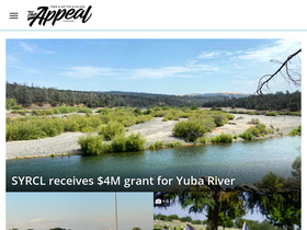 'appeal-democrat.com' screenshot