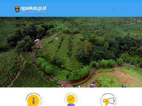 'ngawikab.go.id' screenshot