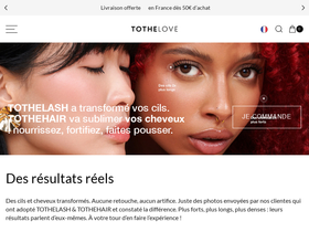 TOTHELOVE | FRANCE website screenshot