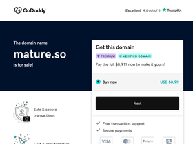 'mature.so' screenshot