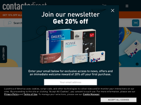 'contactsdirect.com' screenshot
