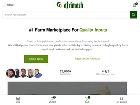 'afrimash.com' screenshot
