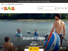 'sail.ca' screenshot