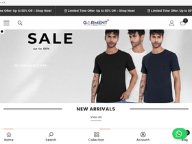 garmentglobe.com homepage screenshot