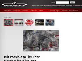 'mercedessource.com' screenshot