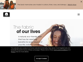 'thefabricofourlives.com' screenshot