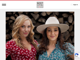 'beeflovingtexans.com' screenshot