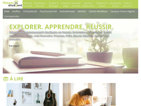 'reseauetudiant.com' screenshot