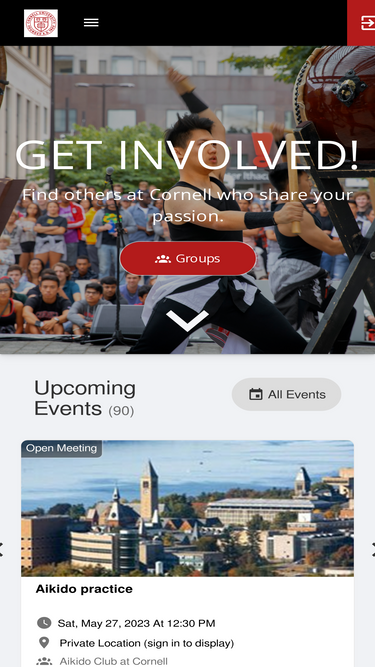 cornell.campusgroups.com