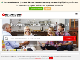 'netvendeur.com' screenshot