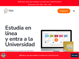 'unitips.mx' screenshot