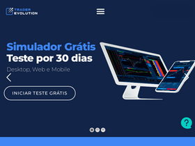 'traderevolution.com.br' screenshot