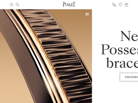 'piaget.com' screenshot