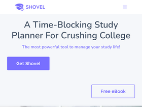'shovelapp.io' screenshot