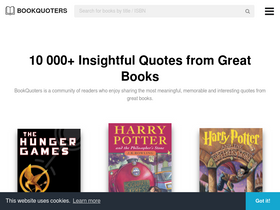 'bookquoters.com' screenshot
