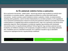 kozelestavol.hu