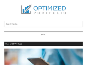 'optimizedportfolio.com' screenshot