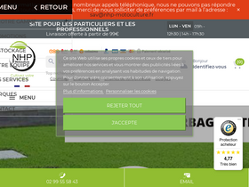 'nhp-motoculture.fr' screenshot