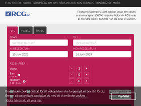 'rcg.se' screenshot