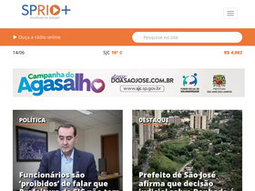 'spriomais.com.br' screenshot