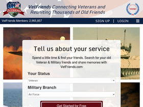 'vetfriends.com' screenshot