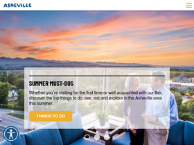 'exploreasheville.com' screenshot