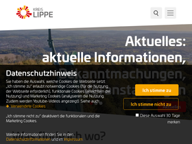 'kreis-lippe.de' screenshot