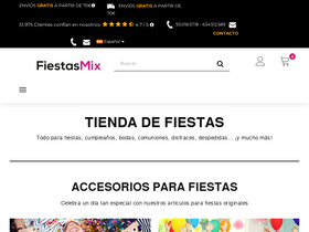 'fiestasmix.com' screenshot