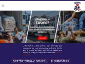 'gloria.com.pe' screenshot