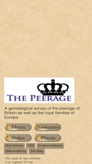 thepeerage.com