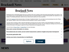 'bracknellnews.co.uk' screenshot