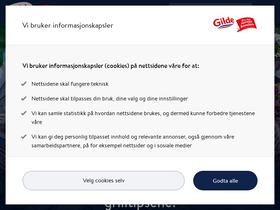 'gilde.no' screenshot