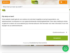 'superfoodstore.nl' screenshot