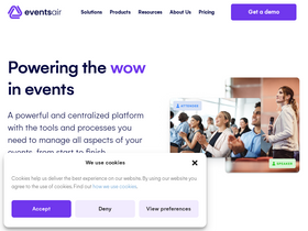 'eventsair.com' screenshot
