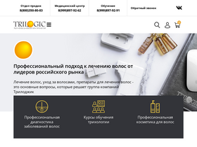 'tricholog.ru' screenshot