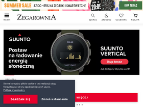 'zegarownia.pl' screenshot