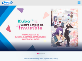 'animax-asia.com' screenshot