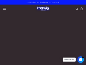 Dripmanstore homepage screenshot