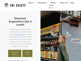 'solsalute.com' screenshot