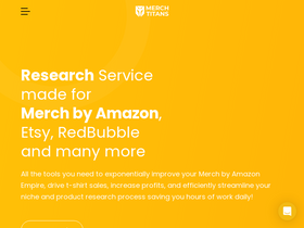 'merchtitans.com' screenshot