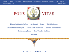 'fonsvitae.com' screenshot