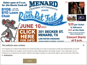 'conchovalleyhomepage.com' screenshot