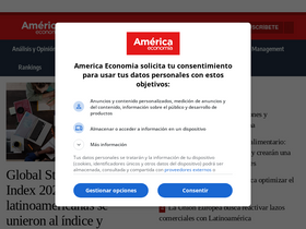 'americaeconomia.com' screenshot
