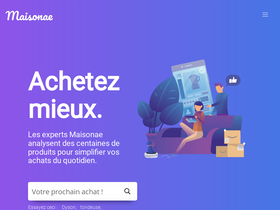 'maisonae.fr' screenshot