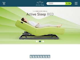 'activesleep.jp' screenshot