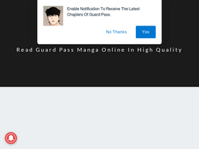 'guardpassmanga.com' screenshot
