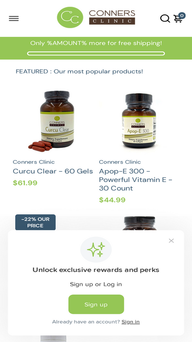 shop.connersclinic.com